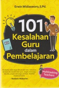 Image of 101 Kesalahan Guru Dalam Pembelajaran