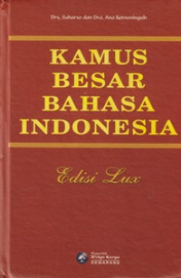 Image of Kamus Besar Bahasa Indonesia Edisi Lux : KBBI